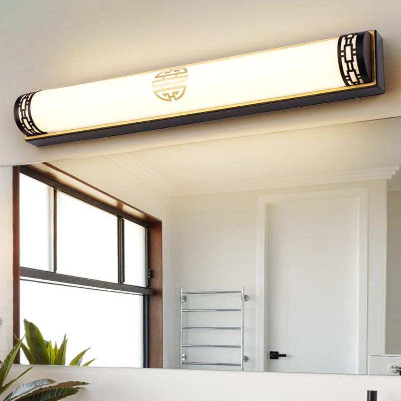 Modern Metallic LED pared apliques de tocador de baño lineal de tocador de baño