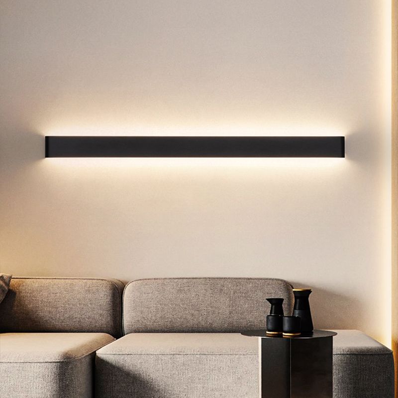 Moderne lineare Wandhalterung beleuchtet Acrylwandmontagebeleuchtung für Schlafzimmer