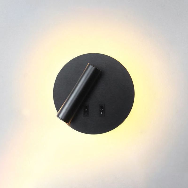 Metal Wall Lights Modern Style 2 Light Wall Sconce for Bedroom