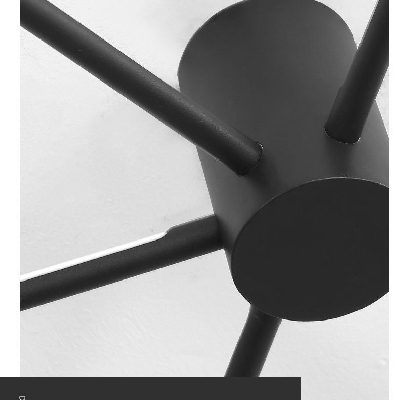 Lámpara de techo LED de estilo moderno, sombra acrílica, tira larga, línea minimalista, luz para sala de estar