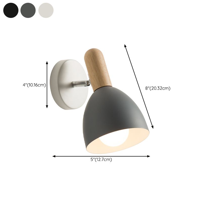 Geometric Shape Metal Sconce Light Modern Style Wall Sconce Lighting for Living Room