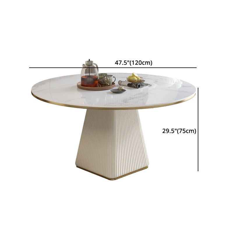 Contemporary 1/3/4/5/7 Pieces Dining Set Round Dining Room Table Set