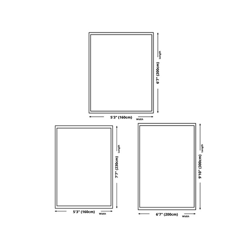 Aprikosen Farbblock Teppich Polyester Moderner Teppich -Waschmaschine für Wohnkultur