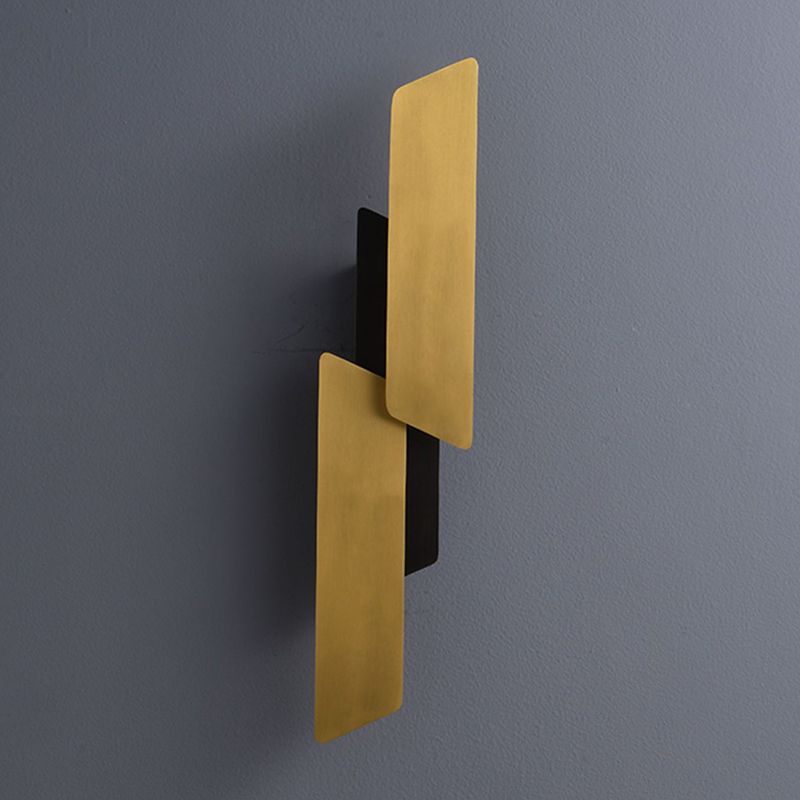 Metal Sconce Light Fixtures Gold Wall Mounted Lights for Bedroom