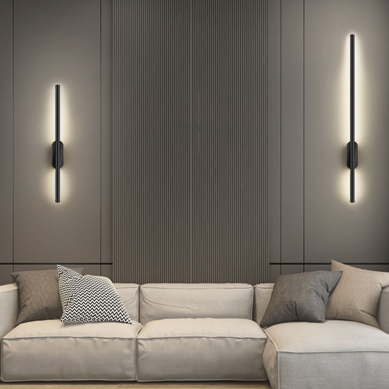 Strip Shape Wall Mount Light Modern LED Wall Sconce Light with Acrylic Shade for Bedside