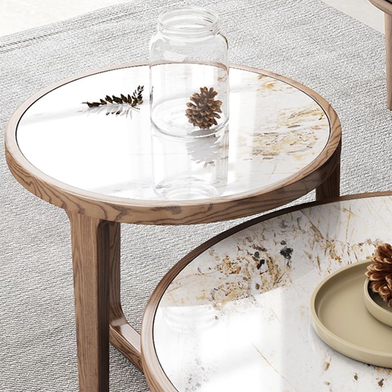Modern Slate Coffee Table No Distressing Round Coffee Table Set