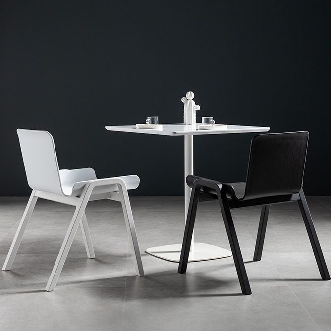 Coffee Shop Dining Room Industrial Style Dinette Table Wood Top Dining Table