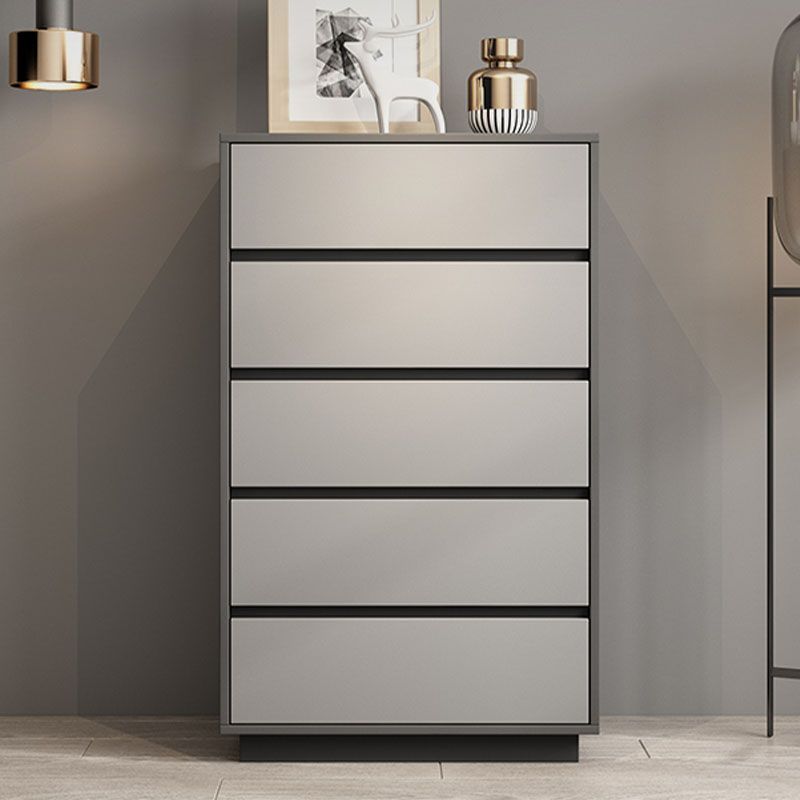 15.6-inch Width Stone Dresser Classic Glam Storage Chest Dresser with 4/5 Drawers