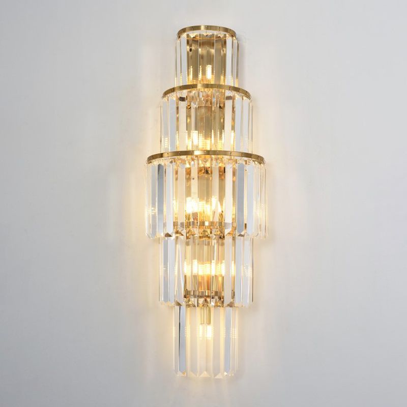 Crimorary Crystal Mur Galce Gold Semiccle Murd Mur Murd Murned pour chambre à coucher