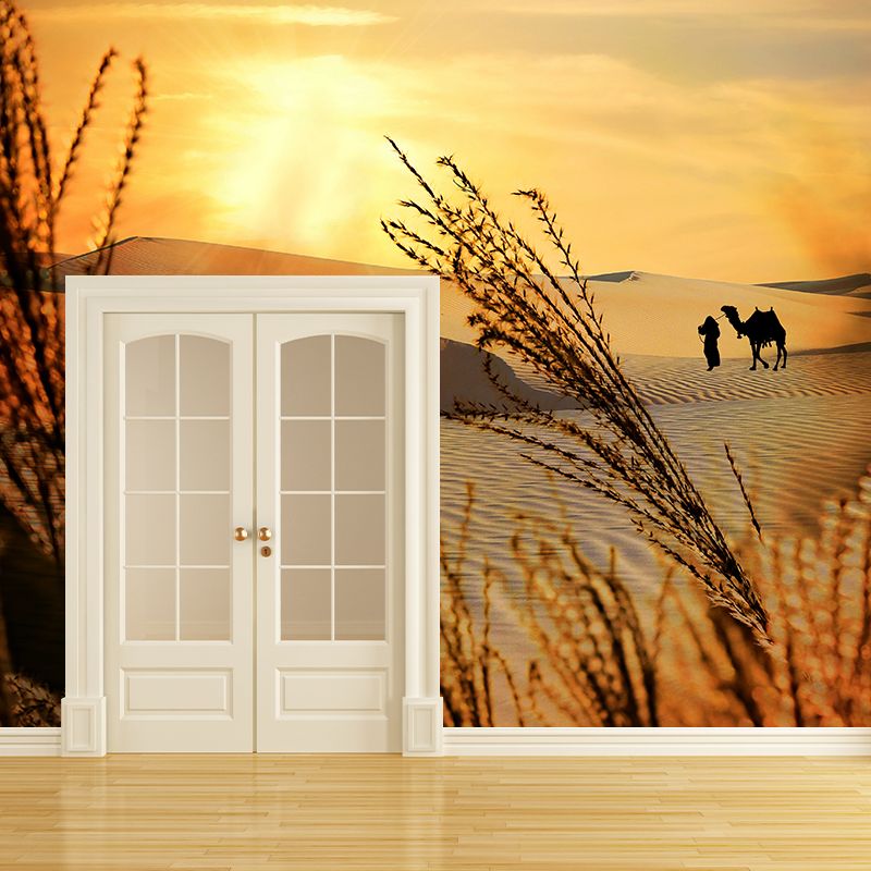 Desert Scenery Mural Wall Paper Home Decorations for Kitchen Livingroom