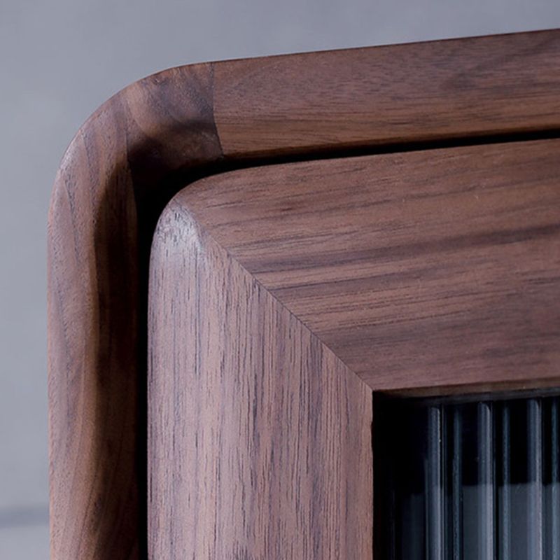 Modern Style Indoor Bookshelf Standard Solid Wood Bookcase with Shelves