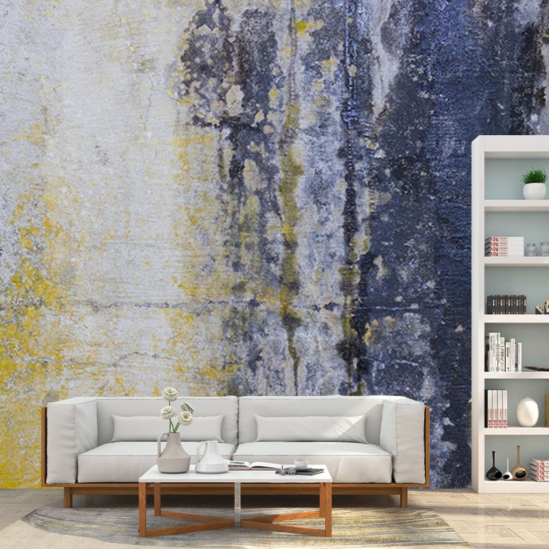 Texture Resistant Mural Wallpaper Environment Friendly Sleeping Room Wall Mural
