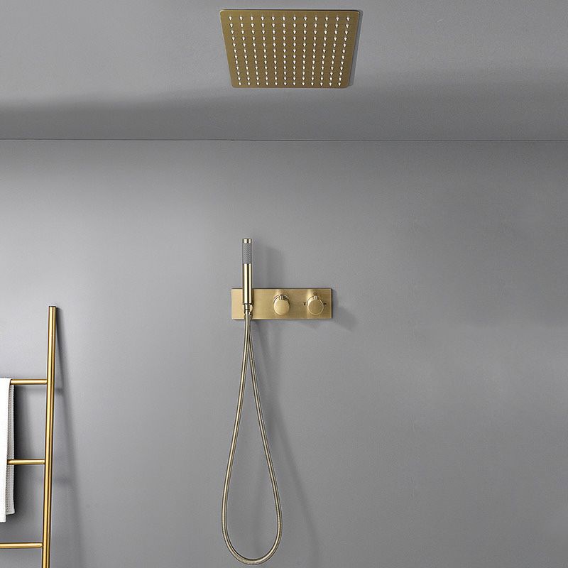 Modern Shower Trim Brass Fixed Shower Head Shower Head Combo