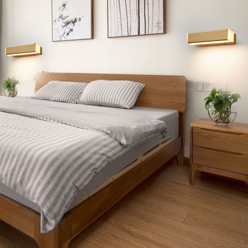 Schlafzimmer Einfache Leuchten LED -LED rotierende Wandmontageleuchte