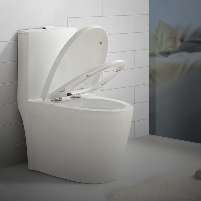 Contemporary 1-Piece Toilet Bowl Floor Mounted Urine Toilet for Bathroom