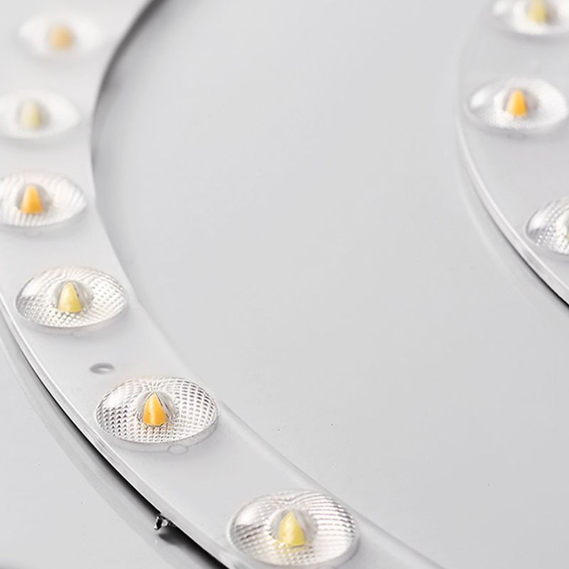 Eenvoud Ronde Flush Mount Verlichting Metaal LED Slaapkamer Plafond Mount Licht Profiel