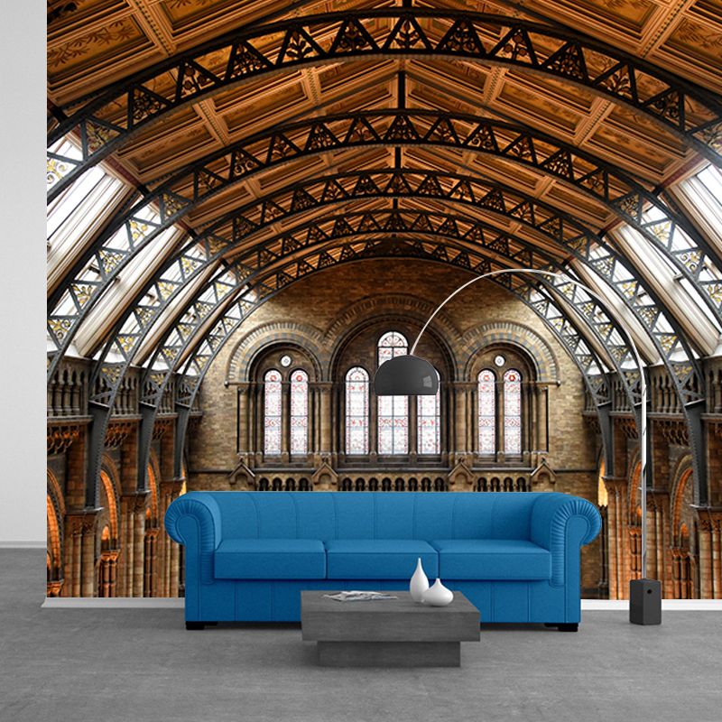 Famous Building Wall Mural Water Resistant Siting Room Mural, Made to Measure