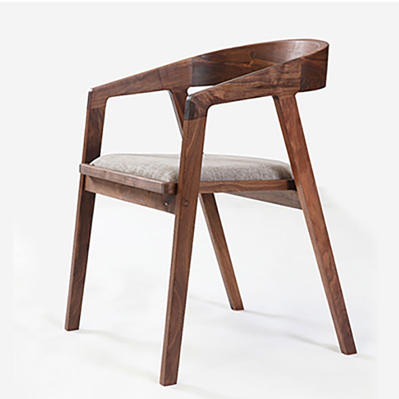 Traditional Rectangle 1/2/5 Pieces Dining Set Wood Trestle Dining Table with Ladder Chair