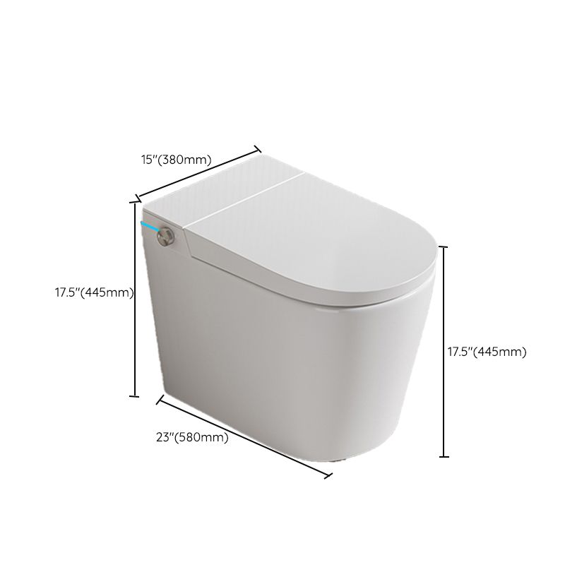 Modern Floor Mounted Toilet Bowl Porcelain Siphon Jet Flush Toilet