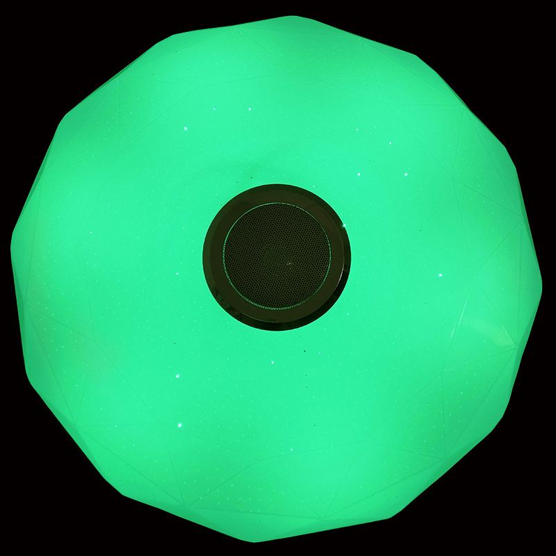 Flush Mount LED Ceiling Light Wireless Mobile Phone Control Bedroom Lighting Fixture