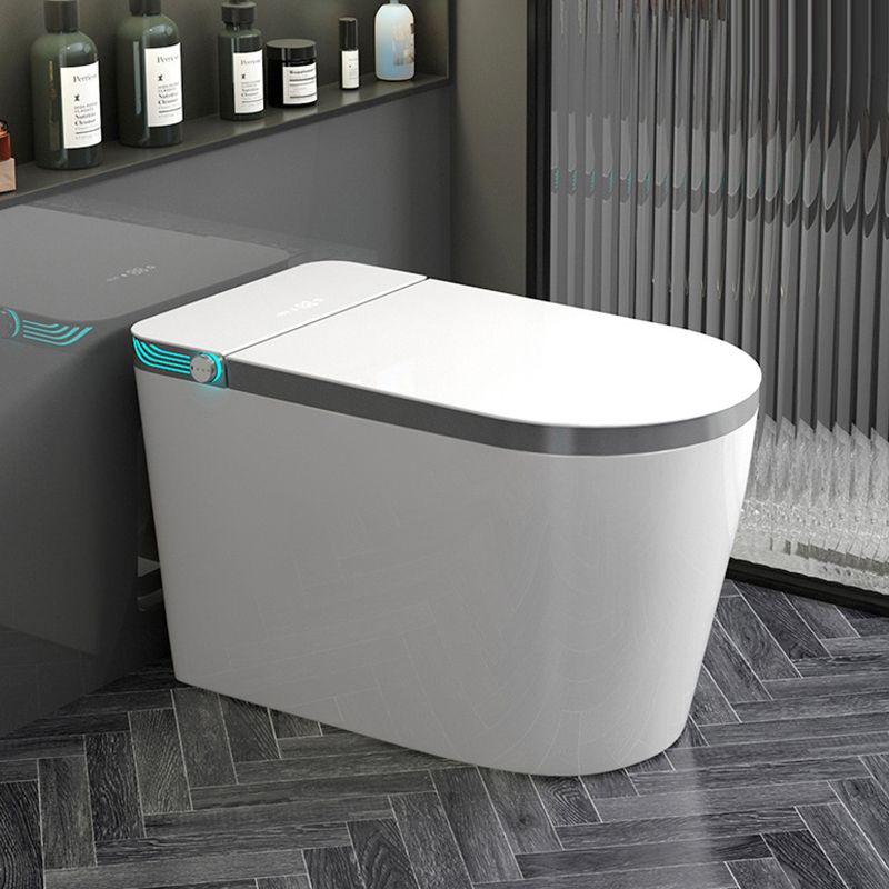 Modern Ceramic Flush Toilet Concealed Tank Toilet Bowl for Washroom