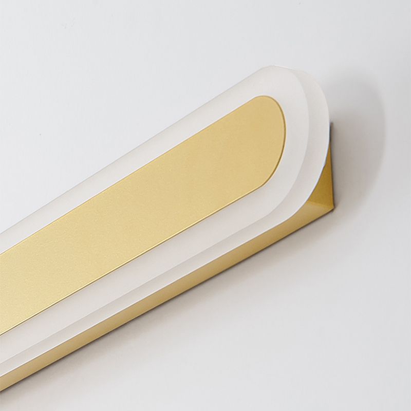 Linearer Schatten Metall Wandleuchter moderner Stil mit einer Lichtwandhalterung Leuchte