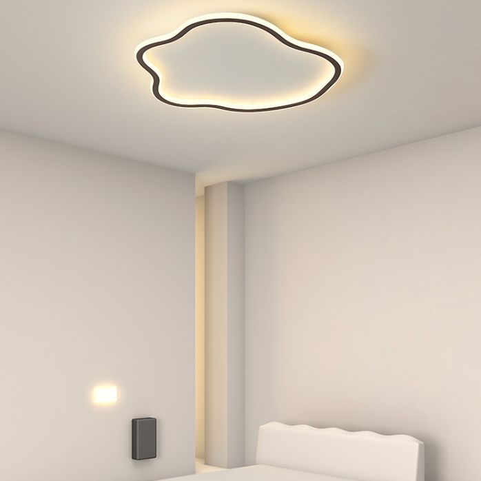 Géométrique 1 lumière LED encastré métal moderne encastré chambre à coucher lumière