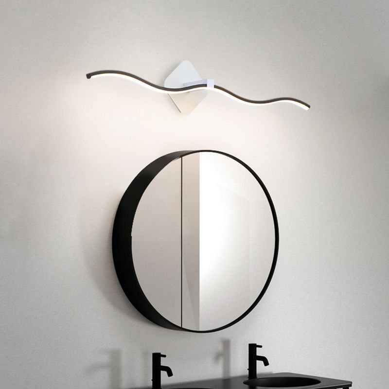 Accesorio de iluminación de tocador ondulado Maltal Baño LED LEULA MUNTA MUNTA MUNTA