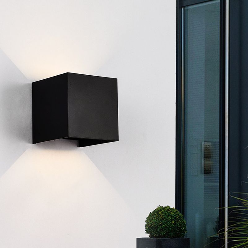 Moderne minimalistische stijl geometrische sconce verlichtingsarmaturen metalen sconce lichten