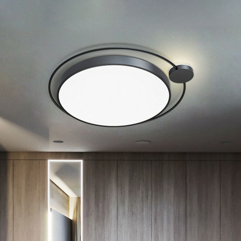 Ronde Slaapkamer LED Flush Mount Licht Acryl Eenvoud Flush Mount Plafond Licht