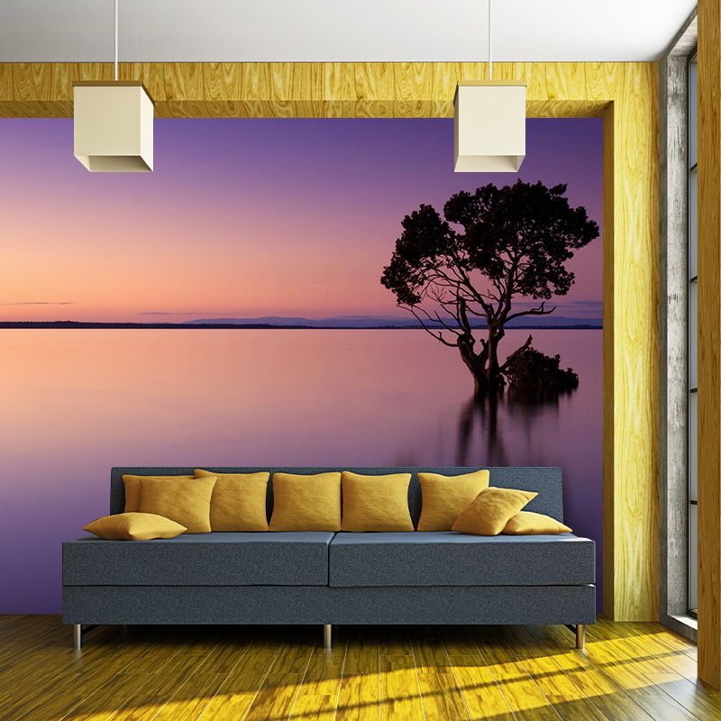 Photography Beautiful Sky Mural Mildew Resistant Wallpaper Sleeping Room Wall Mural