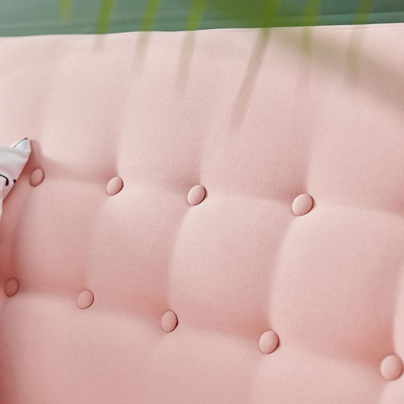 32.28" H Cotton Blend 3 Seater Flared Arm Sofa for Living Room