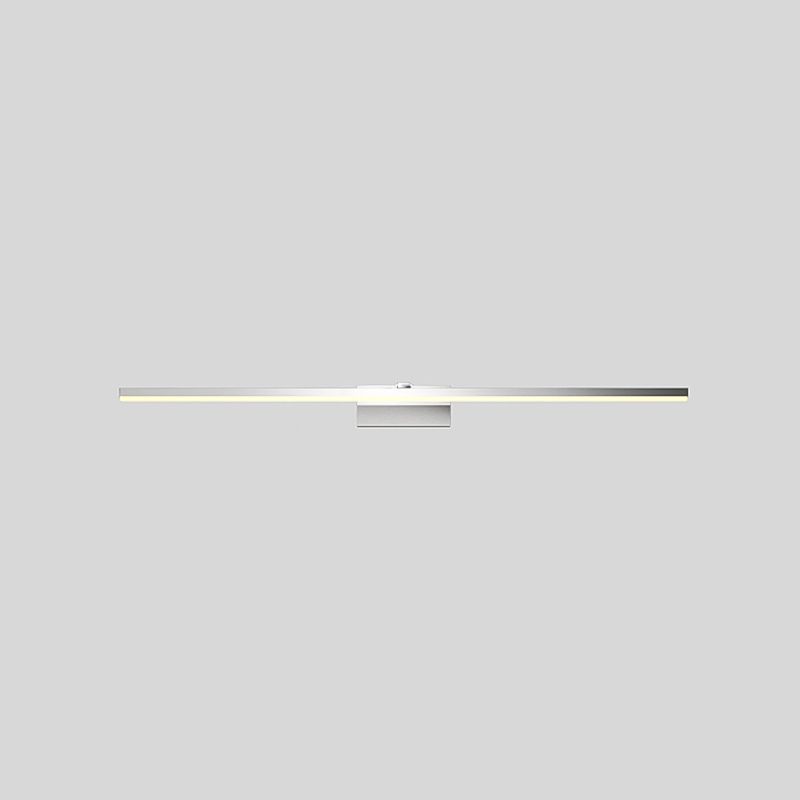 1 Light Linear Vanity Lighting Fixtures Modern Style Metal Vanity Mirror Lights