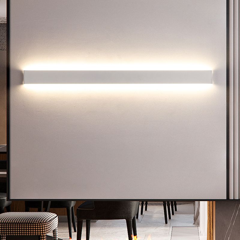 Strip Shape Wall Mount Light Modern LED Wall Sconce Light with Acrylic Shade for Aisle