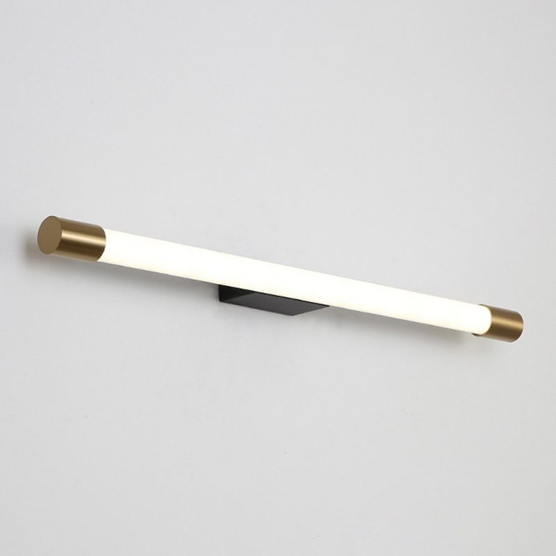 Contemporary Vanity Light Simple Linear Strip Mirror Lighting Fixtures for Restroom