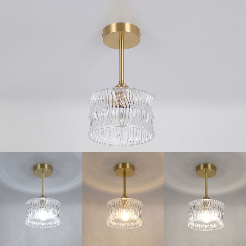 Iluminación de lámpara de montaje semi flanpes geomtric iluminación de montaje semi descarga moderna