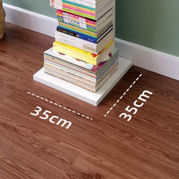 13.78"W Bookshelf Invisible Contemporary Style Bookcase for Office and Home