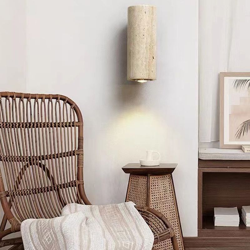 Contemporary Single Brown Wall Mounted Sconce Unique Wall Light