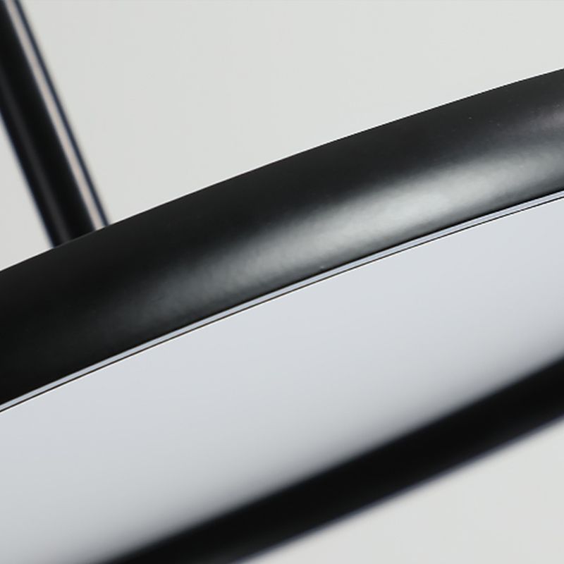 Lumo moderno a forma di metallo a forma rotonda a 1 luce appesa a 1 luce