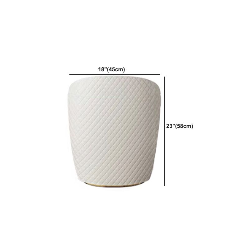 Metal Luxurious Dressing Table in Beige 5 Wood Storage Drawers Vanity