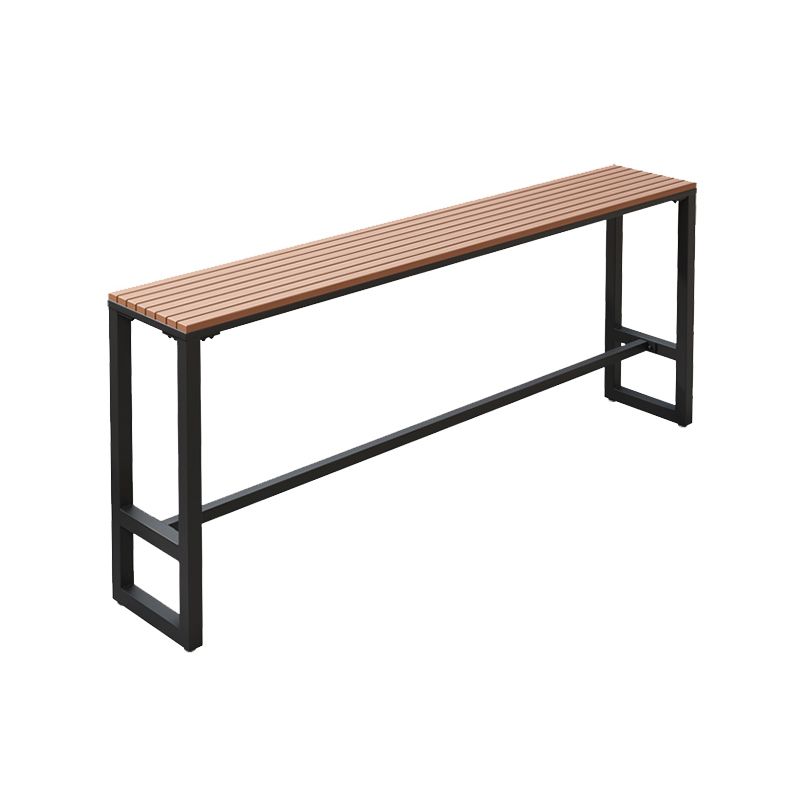 Outdoor 42-inch Height Bar Table Industrial Style Wood Bar Table