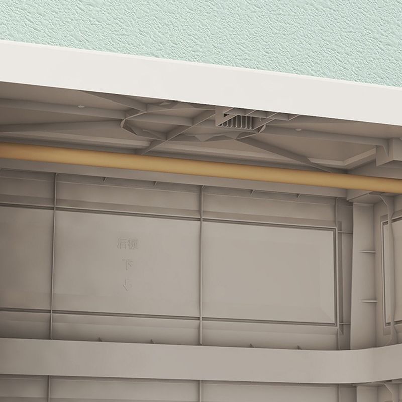 Modern Chest Scandinavian Nursery Dresser Plastic Kids Nightstand , 14.04 Inch Width