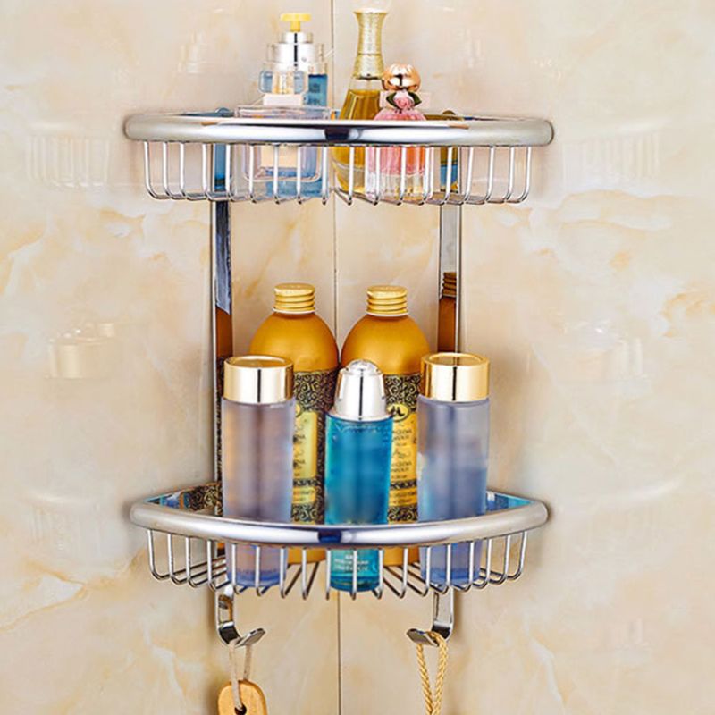 Modern Bath Hardware Set Stainless Steel Bath Shelf Towel Bar Bathroom Accessory Kit