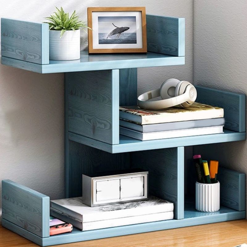 Urban Open Shelf Bookcase Engineered Wood Book Shelf with Shelves for Study Room