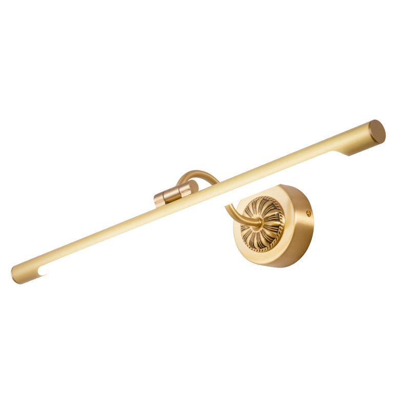 Traditional Mirror Front Lighting LED Vanity Wall Light Fixture with Acrylic Shade