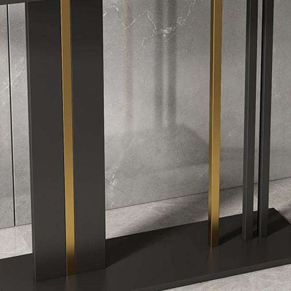 11.8" W Slate Console Stain Resistant Contemporary Console Table