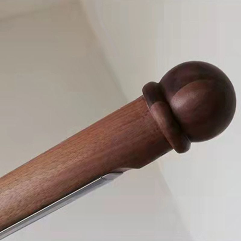 Single Modern Brown Ceiling Light Wooden Kitchen Island Lighting for Bedroom