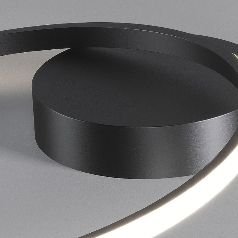 Modern Style Linear Shape Ceiling Fixtures Metal 3 Light Flush Ceiling Light Fixtures