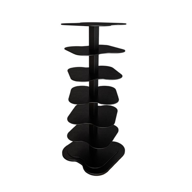 Contemporary Style Metal Bookcase Open Bookshelf for Living Room