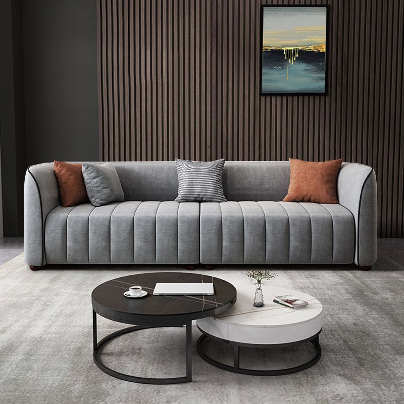 Tight Back Sofa with Tuxedo Arm for Living Room 34.64" Wide * 27.56"High